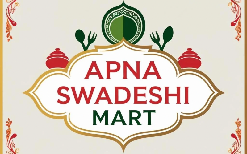 Cultural Marketplace Logo with Fresh Colors and Minimal Style